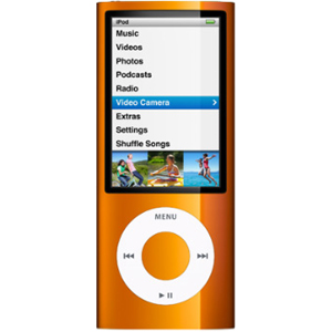 Apple MC046LL/A 8GB iPod nano Mp3 Player - Orange