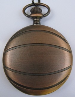 Collectible Watch Co. 02P00207 Basketball Pocket Watch