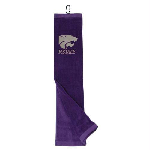 Team Effort TEF5KSW50ET Kansas State Wildcats NCAA Embroidered TriFold Towel