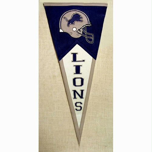 Winning Streak WSS58100 Detroit Lions NFL Classic Pennant 17.5x40.5
