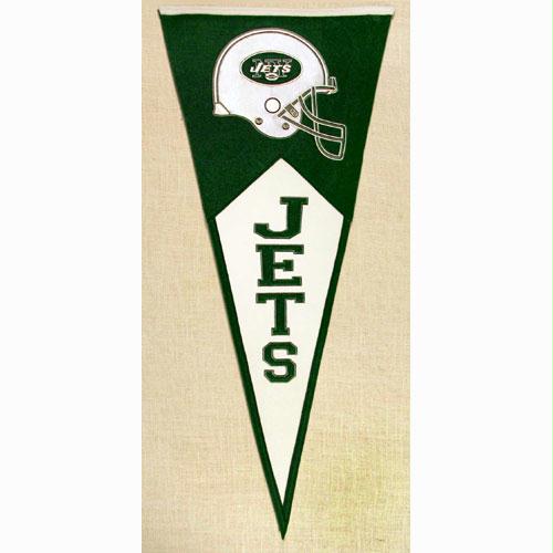 Winning Streak WSS58200 New York Jets NFL Classic Pennant 17.5x40.5