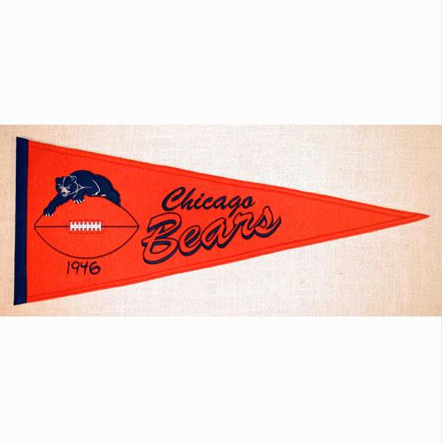 Winning Streak WSS61052 Chicago Bears NFL Throwback Pennant 13x32