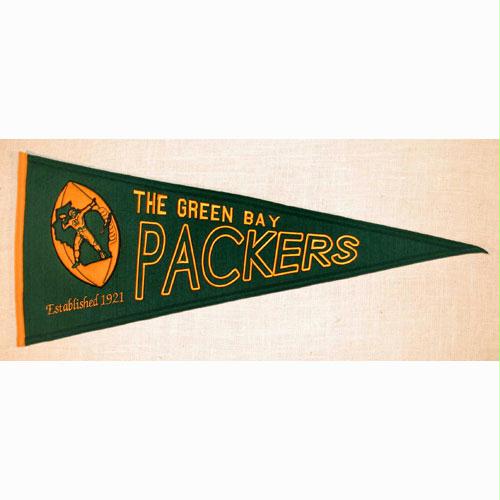 Winning Streak WSS61111 Green Bay Packers NFL Throwback Pennant 13x32