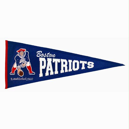 Winning Streak WSS61181 New England Patriots NFL Throwback Pennant 13x32