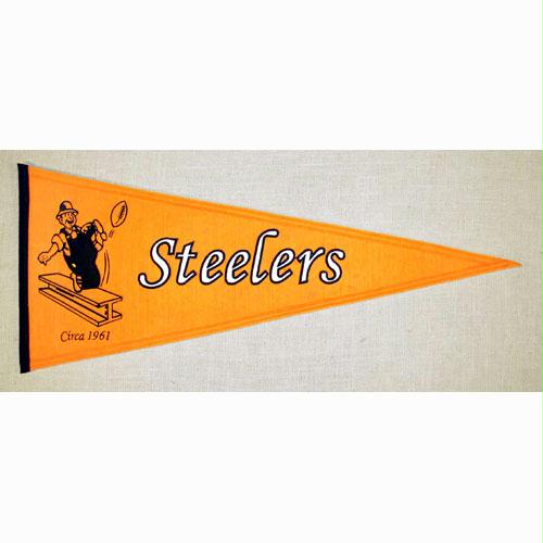 Winning Streak WSS61241 Pittsburgh Steelers NFL Throwback Pennant 13x32