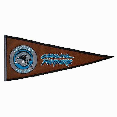 Winning Streak WSS61704 Carolina Panthers NFL Pigskin Traditions Pennant 13x32