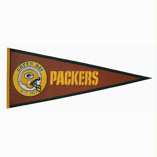 Winning Streak WSS61711 Green Bay Packers NFL Pigskin Traditions Pennant 13x32