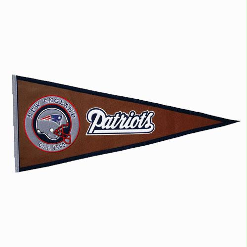 Winning Streak WSS61718 New England Patriots NFL Pigskin Traditions Pennant 13x32