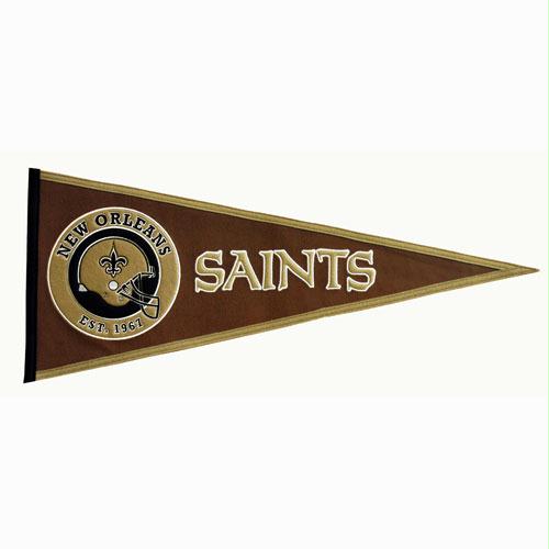 Winning Streak WSS61719 New Orleans Saints NFL Pigskin Traditions Pennant 13x32