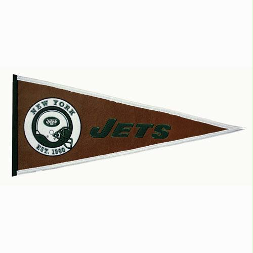 Winning Streak WSS61721 New York Jets NFL Pigskin Traditions Pennant 13x32