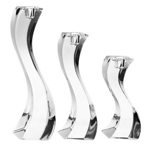 Mikasa XY400558 Serpentine Candlesticks  Set Of 3