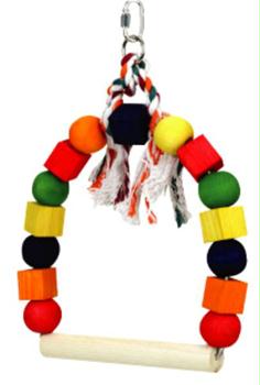 Vo Toys Amazonia 8.5 Inch Hvy Duty Swing W Rope