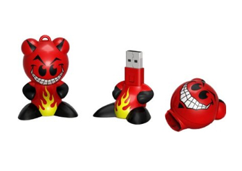 Emerson FK609 Funkeys 1GB USB 2.0 Sculpted Flash Drive