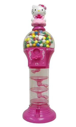 Spectra KT3110 Hello Kitty KT3110 Preloaded Desktop Gumball Machine