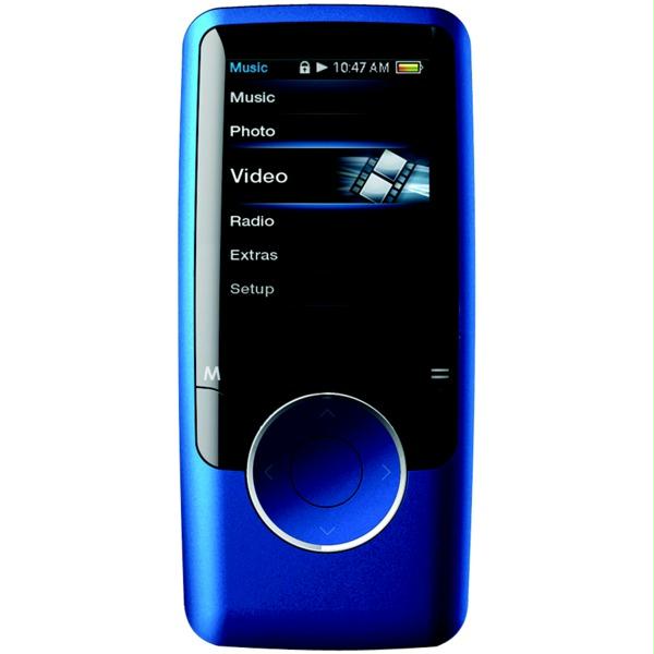 Coby Mp6204Gblu 4GB Mp3/Mp4 Player With Fm Radio Blue