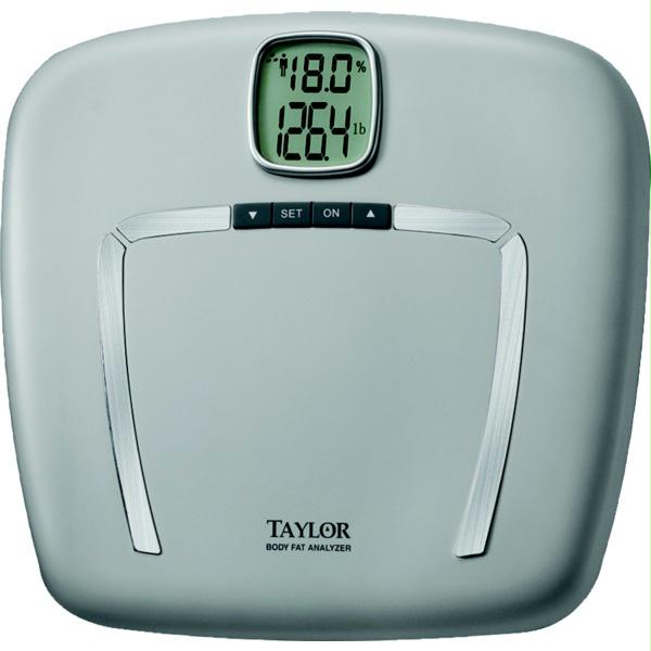 Taylor 575440132 Body Fat and Body Water Monitor - 2.5 Inch Lcd