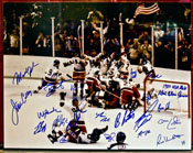 Powers Collectibles 1980 USA Hockey Team Signed Photo Limited Ed