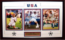 Powers Collectibles Hamm Mia Autographed Framed Three Photograph