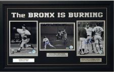 Powers Collectibles Dent Lyle Gossage Signed Bronx is Burning 3 