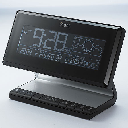 Oregon Scientific BA200A Atomic Clock with Weather Forecaster