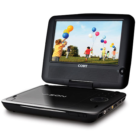Coby TFDVD7309 7 inch Widescreen Portable DVD Player
