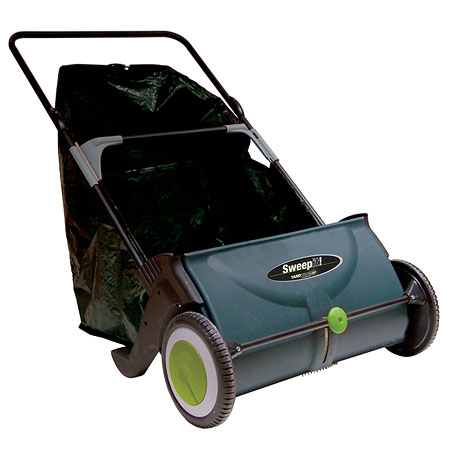 Yardwise 13630-YW 25 inch Sweepit Lawn Sweeper with 30 Gal. Basket