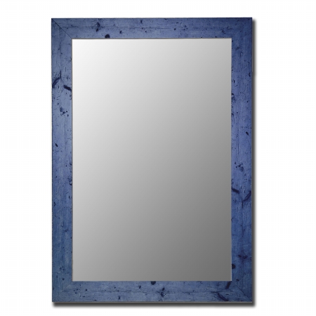 250601 22x58 Vintage Blue Mirror