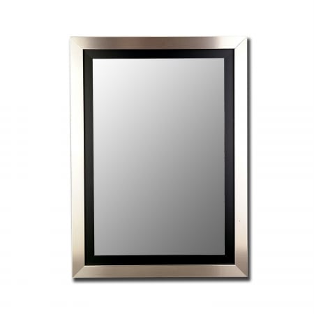 58x85 Silver- Black Mirror