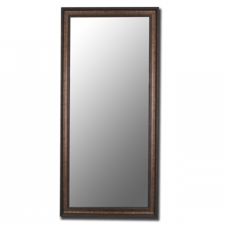 261501 25x61 Antique Italo Copper Mirror