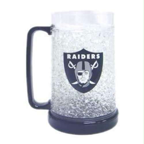 Duck House CSY9413159120 Oakland Raiders NFL Crystal Freezer Mug