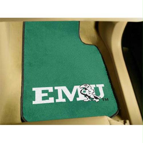 Fan Mats FAN5229 Eastern Michigan Eagles NCAA Car Floor Mats 2 Front