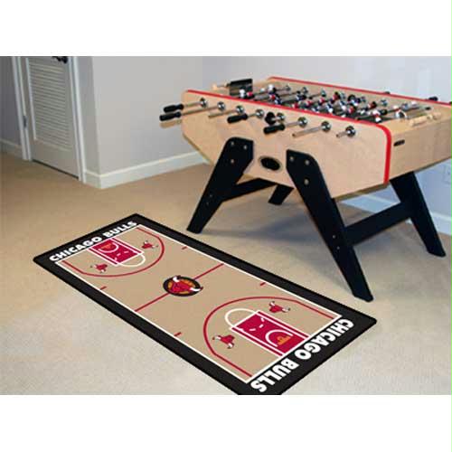 Fan Mats FAN9482 Chicago Bulls NBA 2x4 Court Runner 24x44