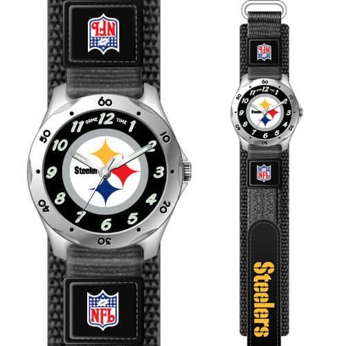 Game Time GTWNFLFSBPIT Pittsburgh Steelers NFL Boys Future Star Series Watch