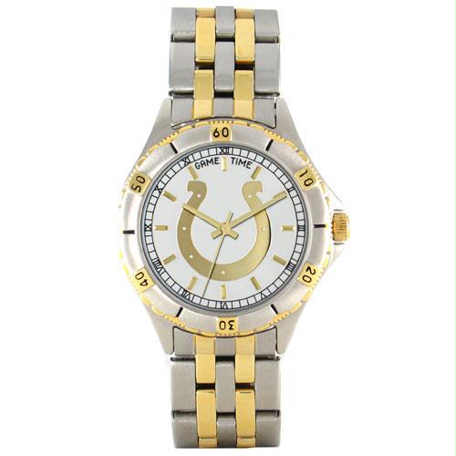 Game Time GTWNFLGENIND Indianapolis Colts NFL Mens General Manager Series Watch