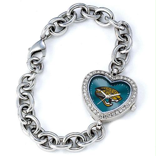Game Time GTWNFLHEAJAC Jacksonville Jaguars NFL Ladies Heart Series Watch