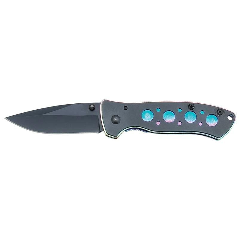 Rostfrei Linerlock Black Titanium Knife