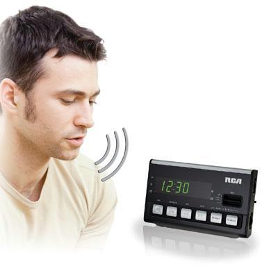 Audiovox RC50 Voice Activated Clock Radio
