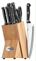 As Seen On TV Ginsu Essentials Series 8pc Bakelite Block Set - BLACK