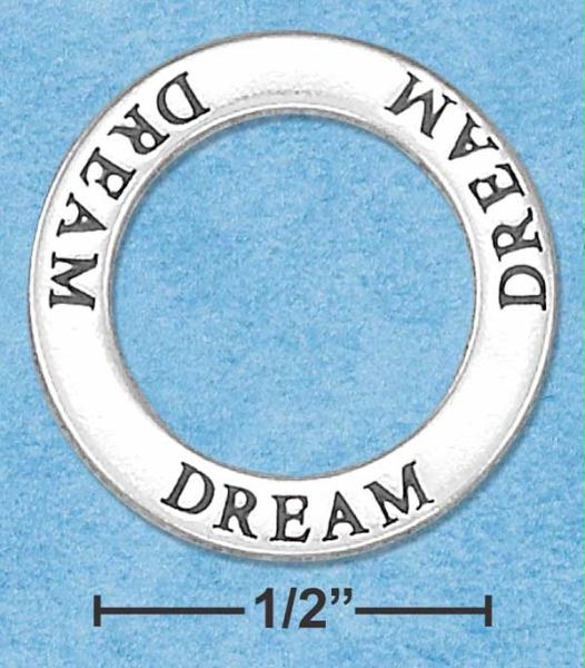 Sterling Silver Dream Affirmation Band Pendant
