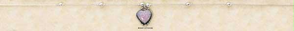 Sterling Silver 16 Inch Ls Necklace with Heart Synthetic Pink Opal Pendant Ss Beads