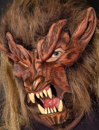 M3508 Deluxe Werewolf Moving Jaw Wolf Halloween Costume Mask