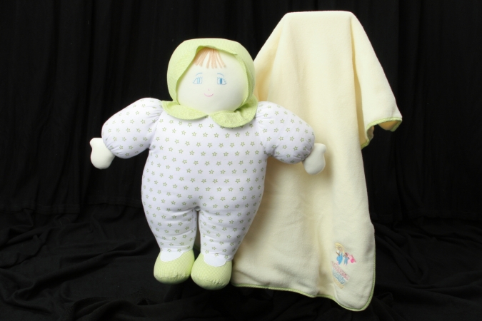 UPC 858366002042 product image for Blanket Baby Buddy 5 Green Star Doll | upcitemdb.com