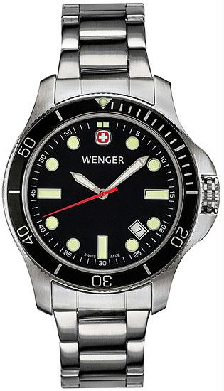 Men&amp;apos;s Battalion III Diver Stainless Steel Black Dial