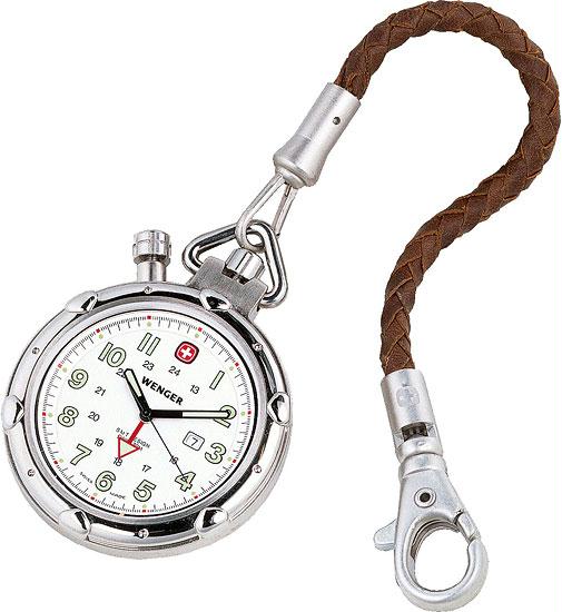 Unisex Stainless Steel Standard Issue Pocket Watch