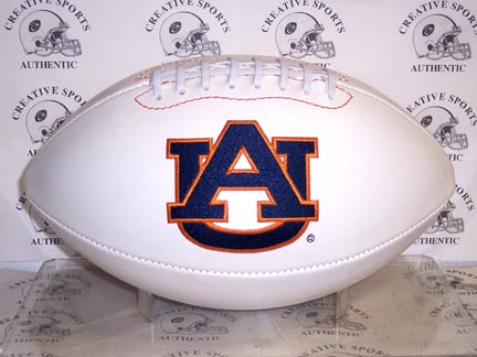 Creative Sports FBC-AUBURN-Signature Auburn Tigers Embroidered Logo Signature Series Football