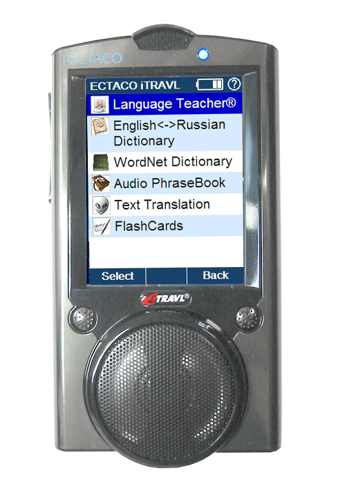 ECTACO es-x5freesoft Spanish English talking electronic dictionary and text translator