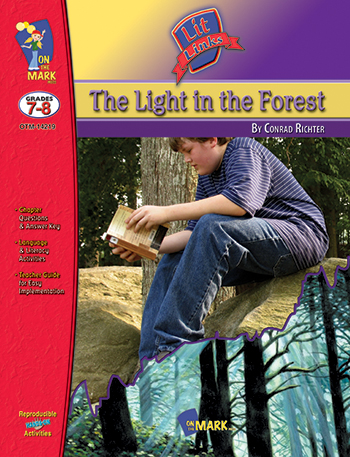 On The Mark Otm14219 Light In The Forest Lit Link Gr 7-8