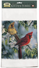 Fiddler's Elbow FEK209 Cardinals Kitchen Towel