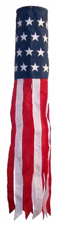 Itb4112 40" U.s. Embroidery Flagsock With Quality Fade Resistant Polyester Fabric