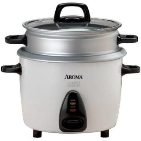 Aroma Housewares ARC7371G 7Cup Rice Cooker Steamer